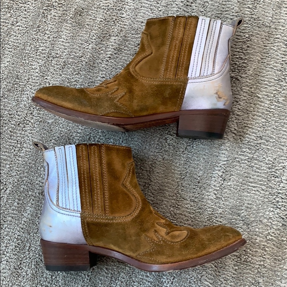 Golden goose suede boots. Size 7.